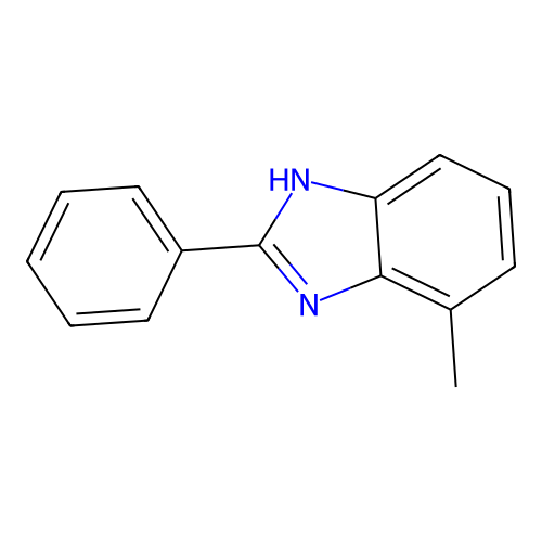 Benzimidazole, 7-methyl-2-phenyl- structure