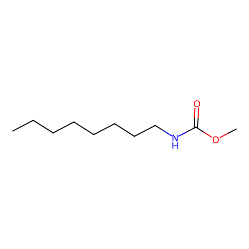 methyl N-octylcarbamate structure