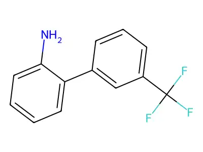 3'-Trifluoromethylbiphenyl-2-ylamine structure