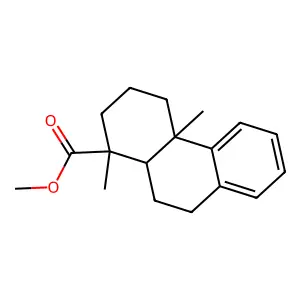 Methyl podocarpa-8,11,13-triem-15-oate structure