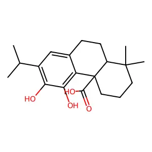 鼠尾草酸 structure