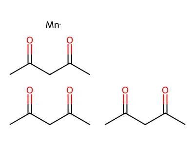乙酰丙酮锰(III) structure