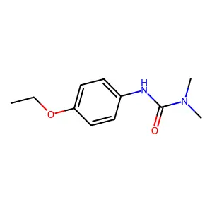 Urea, N'-(4-ethoxyphenyl)-N,N-dimethyl- structure