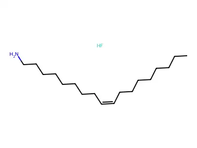 (9Z)-9-十八碳烯-1-胺氢氟化物 structure