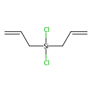 Diallyldichlorosilane structure