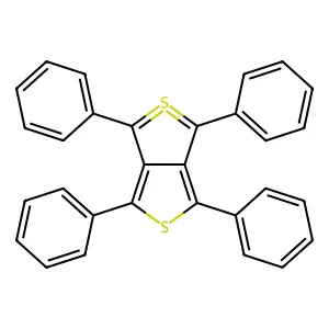 Thieno(3,4-c)thiophene-2,5-5(iv), 1,3,4,6-tetraphenyl- structure