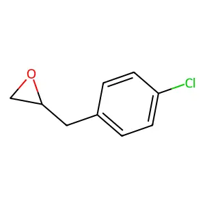 Oxirane, 2-((4-chlorophenyl)methyl)- structure