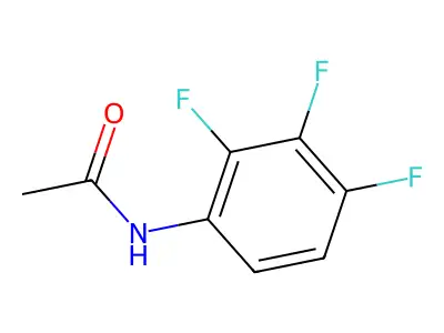 N-(2,3,4-trifluorophenyl)acetamide structure
