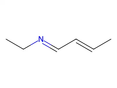 N-ethylbut-2-en-1-imine structure