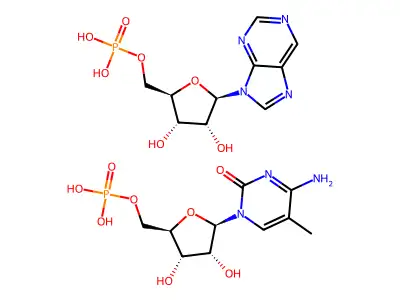 Polydeoxyinosinic-polydeoxy-(5-methylcytidylic)acid structure