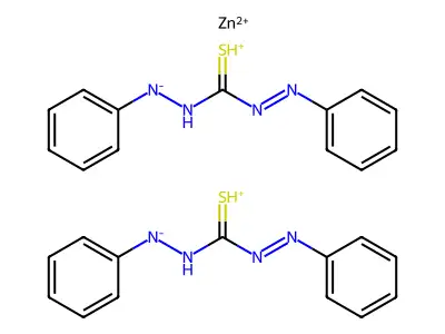 Zinc dithizonate structure
