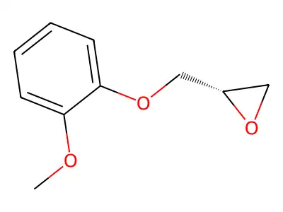 ((Dibromomethylphenoxy)methyl)oxirane structure