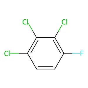Benzene, 1,2,3-trichloro-4-fluoro- structure