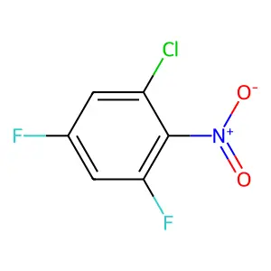 1-Chloro-3,5-difluoro-2-nitrobenzene structure