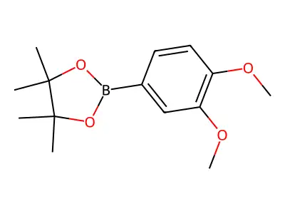 2-[3,4-Bis(methylperoxy)phenyl]-4,4,5,5-tetramethyl-1,3,2-dioxaborolane structure