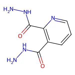 吡啶-2,3-二甲酰肼 structure