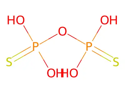 Bis(thiopyrophosphoric acid) structure