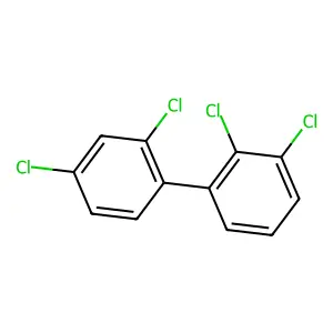 2,2',3,4'-Tetrachlorobiphenyl structure