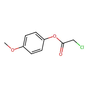 4-Methoxyphenyl chloroacetate structure