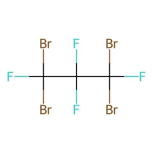 Propane, 1,1,3,3-tetrabromo-1,2,2,3-tetrafluoro- structure