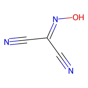 2-肟基丙二腈 structure
