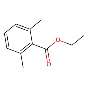 Ethyl 2,6-dimethylbenzoate structure