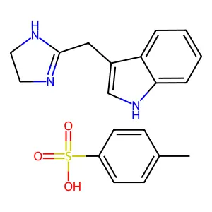 Indole imidazoline structure