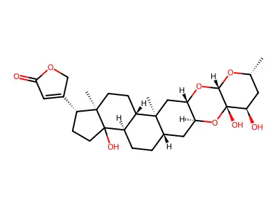 Gomphoside structure