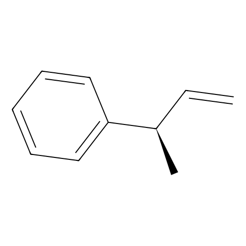 Benzene, ((1R)-1-methyl-2-propenyl)- structure