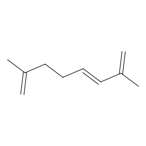 1,3,7-Octatriene, 2,7-dimethyl- structure