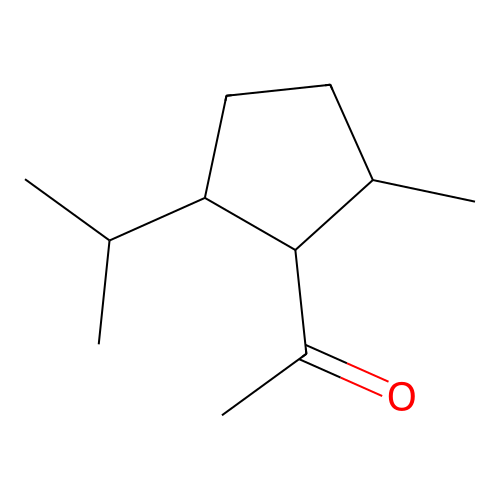 1-(2-Isopropyl-5-methylcyclopentyl)ethanone structure