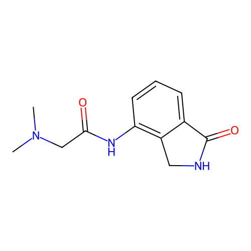 Acetamide,n-(2,3-dihydro-1-oxo-1h-isoindol-4-yl)-2-(dimethylamino)- structure
