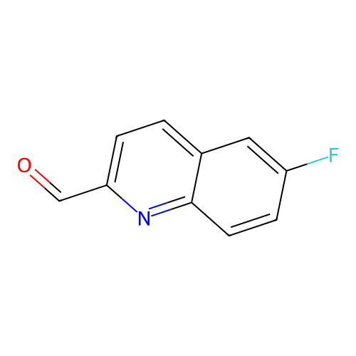 6-Fluoroquinoline-2-carbaldehyde structure