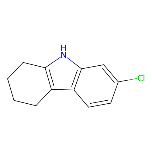 7-chloro-2,3,4,9-tetrahydro-1H-carbazole structure