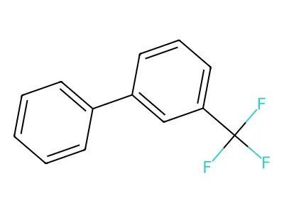1-Phenyl-3-(trifluoromethyl)benzene structure