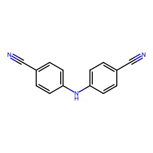 4,4'-Iminobisbenzonitrile structure