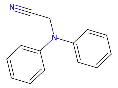 2-(Diphenylamino)acetonitrile structure