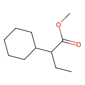 α-乙基环己烷乙酸甲酯 structure