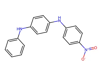 1,4-Benzenediamine, N-(4-nitrophenyl)-N'-phenyl- structure