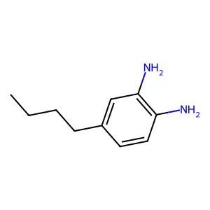 4-Butyl-1,2-benzenediamine structure