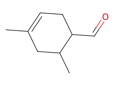 4,6-Dimethylcyclohex-3-ene-1-carbaldehyde structure