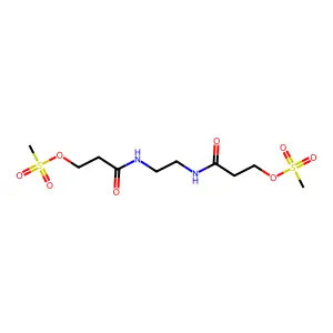 N,N'-Ethylenebis(hydracrylamide) dimesylate structure
