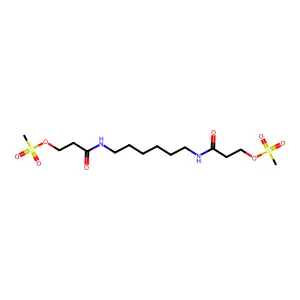 Propanamide,n,n-1,6-hexanediylbis[3-[(methylsulfonyl)oxy]- structure