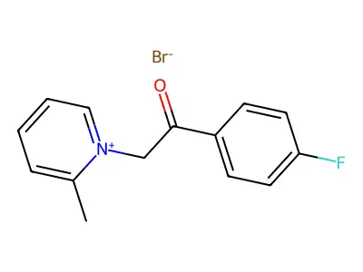 1-(4-fluorophenyl)-2-(2-methyl-2H-pyridin-1-yl)ethanone structure