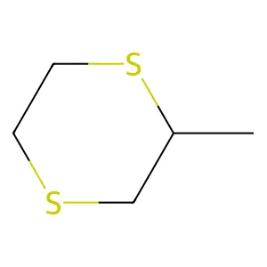 1,4-Dithiane, methyl structure