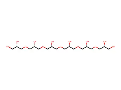 Hexaglycerol structure