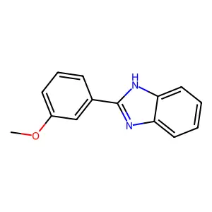 2-(3-methoxyphenyl)-1H-1,3-benzodiazole structure