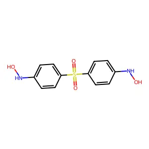 Benzenamine, 4,4'-sulfonylbis(N-hydroxy- structure