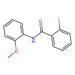 2-Iodo-2'-methoxybenzanilide structure