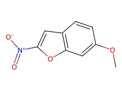 6-Methoxy-2-nitro-1-benzofuran structure